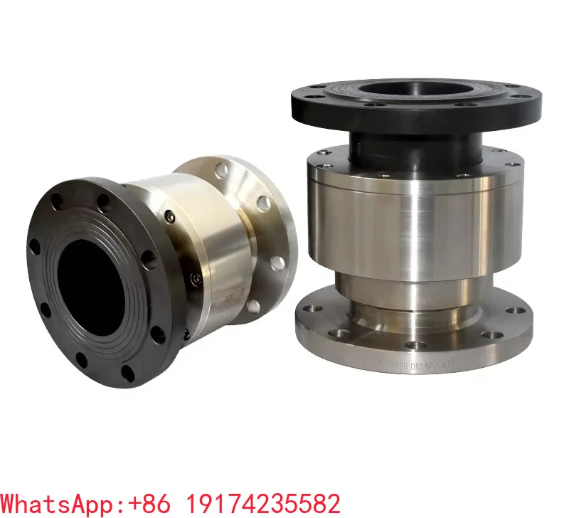Rotary joint stainless steel flange connection DN25/50/100 tower crane spray 360 degree universal joint rotary joint