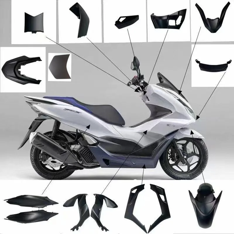 PCX 125 160 2022 2024 Plastic Full Fairings Kit Motorcycle Bodywork Cowlings ABS for Honda Body Kits Accessories