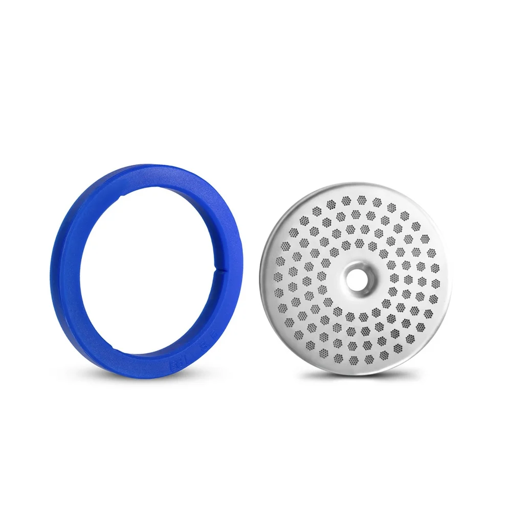 

Stainless Steel Shower Screen and Seal Ring Replacement for Espresso Machine Brew Head Heat Resistant Gasket and Water Screen