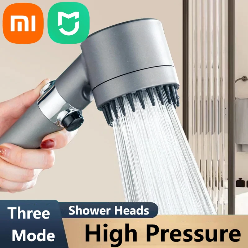 

Xiaomi MiJia Shower Head High Pressure Filter Showerhead 3 Mode Water Saveing Massage Shower Head with Hose Bathroom Accessories