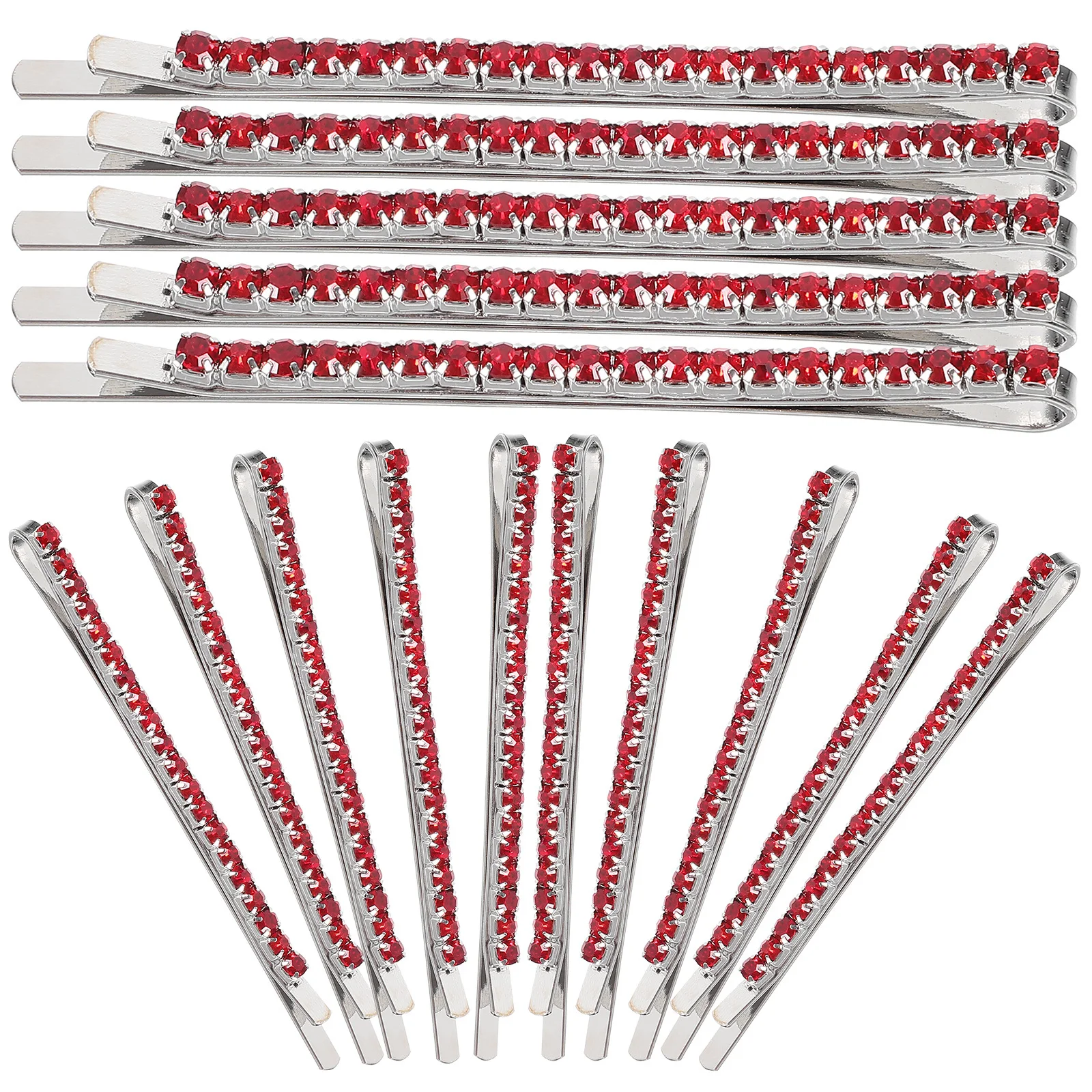 

15 шт., зажимы со стразами, блестящие металлические заколки для женщин, аксессуары для укладки волос, свадебная вечеринка, густые волосы