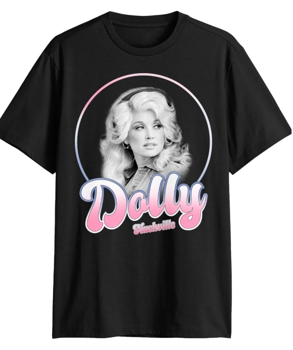 تي شيرت دوللي ناشفيل جرافيك جديد للرجال (L) #1