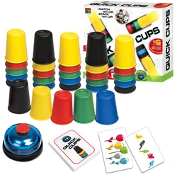 Jouets interactifs Montessori pour parents et enfants, jeux de tasses à empiler, formation logique, drôle, extérieur, intérieur, document Leone, nition