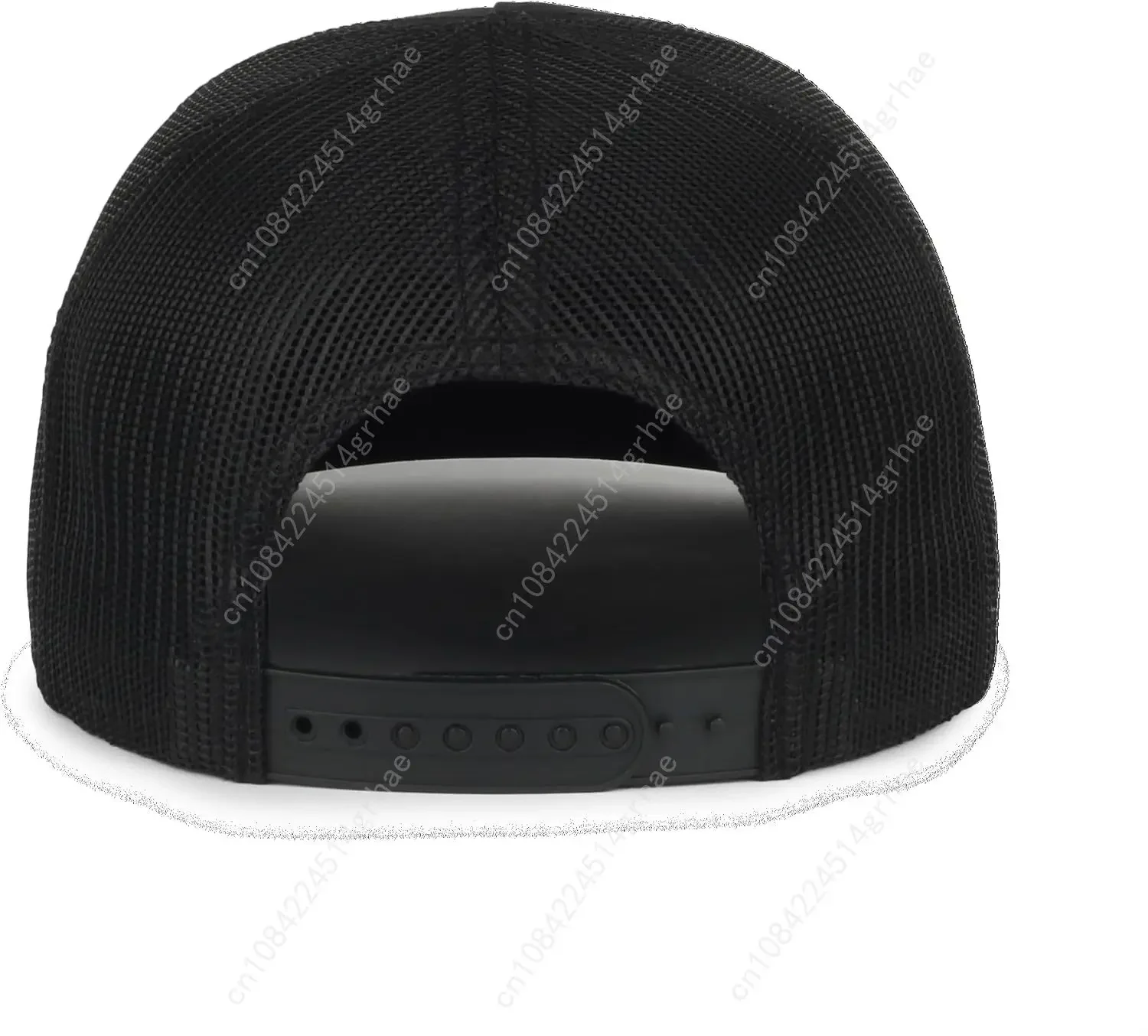 قبعة خارجية للرجال قياسية Hrn08، أسود/أسود