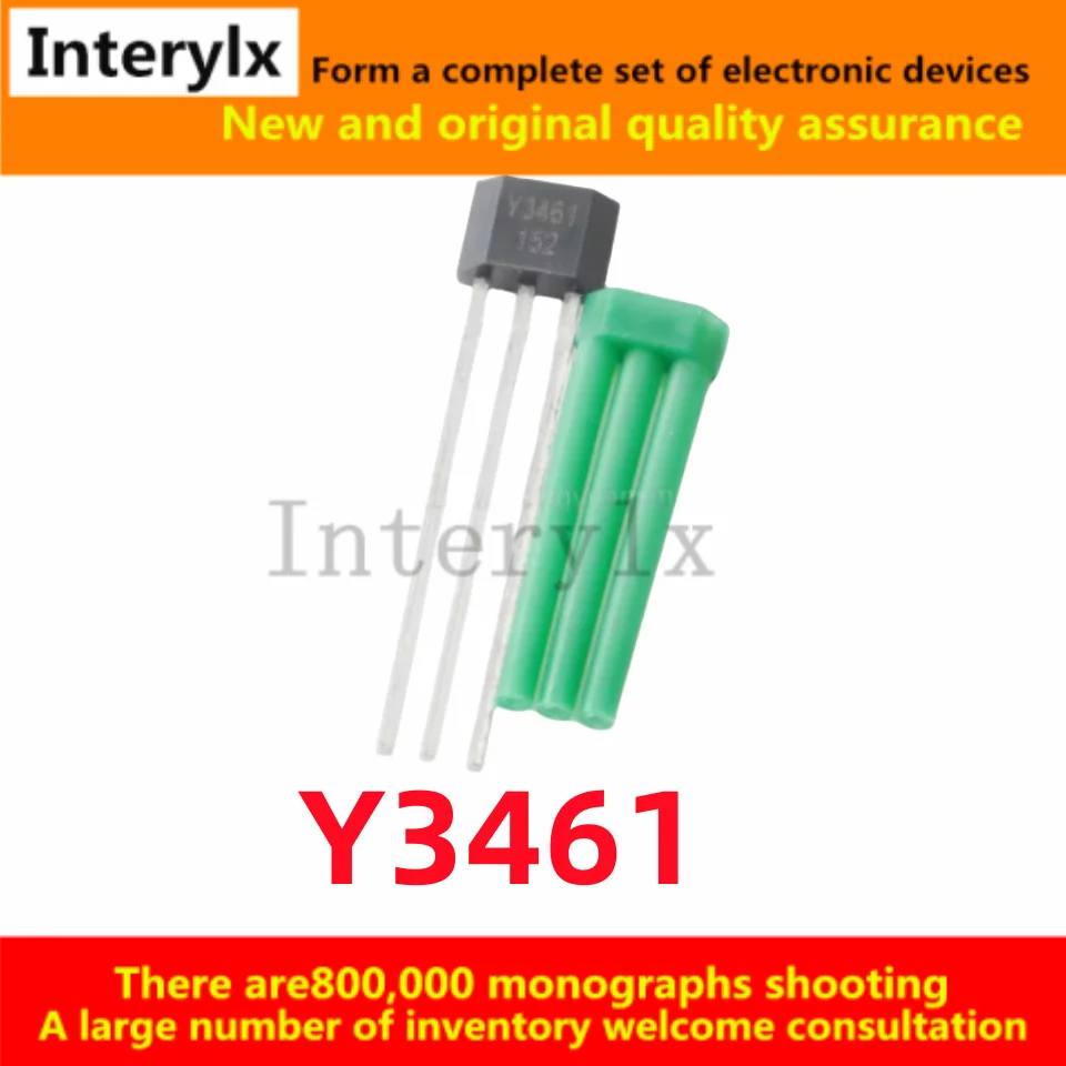 

10-50 шт./лот Y3461 двигатель Zhengxuanbo, компонент Холла Y3461, устойчивый к высоким напряжению, новый национальный стандарт, двигатель электромобиля Ha