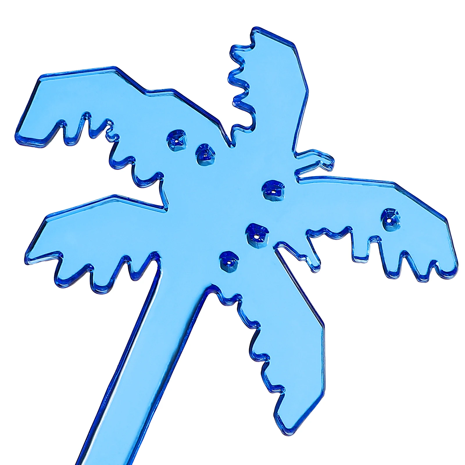 

150pcs Coconut Tree Stirring Sticks Cocktail Drink Mixer Plastic Bars Home Party Juice Wine Coffee Milk Stirrers