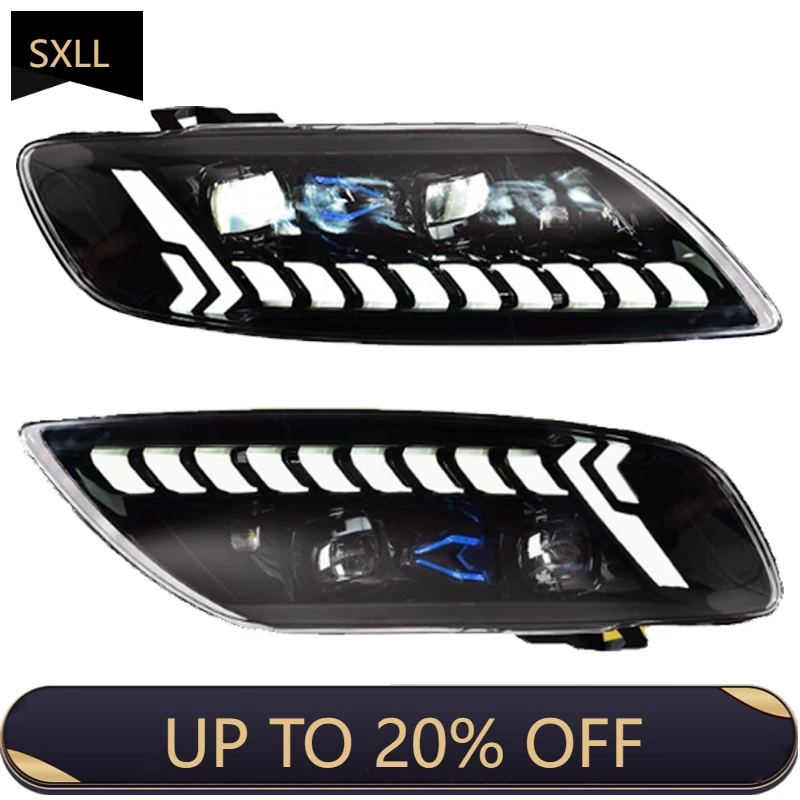 

SXLL for Q7 2006-2015 New Upgraded Light Emitting Diode Headlamp Plug and Play Auto Parts Light OEM Factory Auto Light Emitting