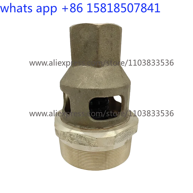 Pure copper safety valve for mobile sandblasting machine sandblasting tank fittings thread silky
