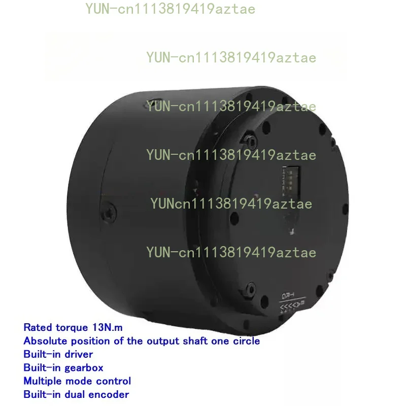 Gear Reduction DC Servo Motor, 13N.m Robot Joint High Torque Motor, Built-in Driver, Reducer & Dual Encoder