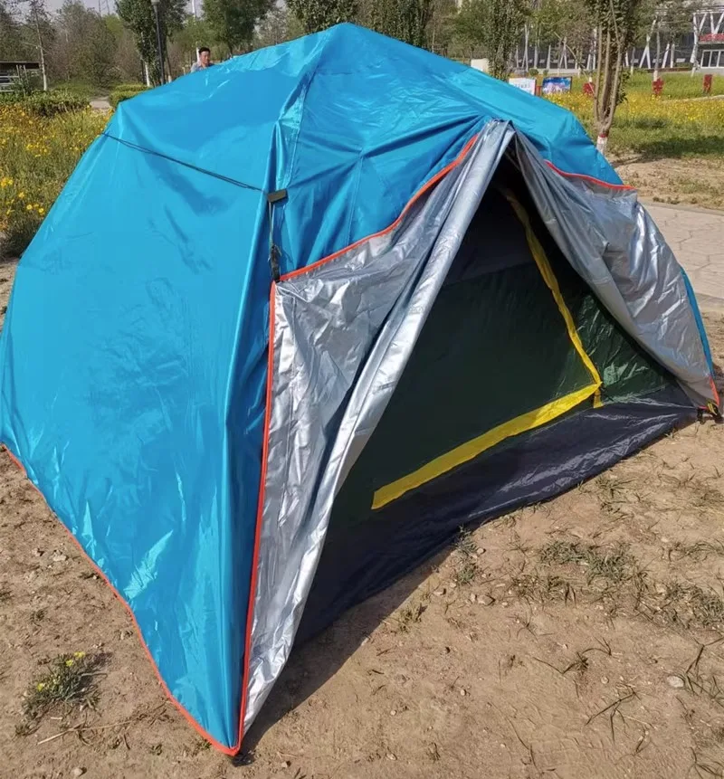 Extended sunshade design, perfect partner for lawn camping