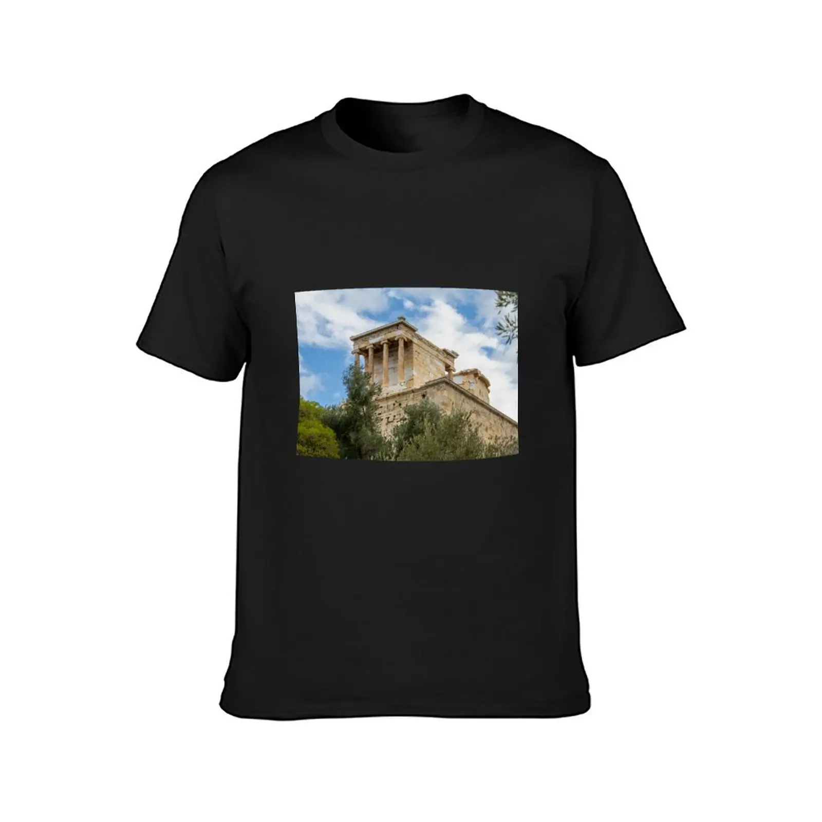 Nearing the Parthenon, Athens, Greece T-Shirt plus sizes blacks summer tops sports fans mens white t shirts