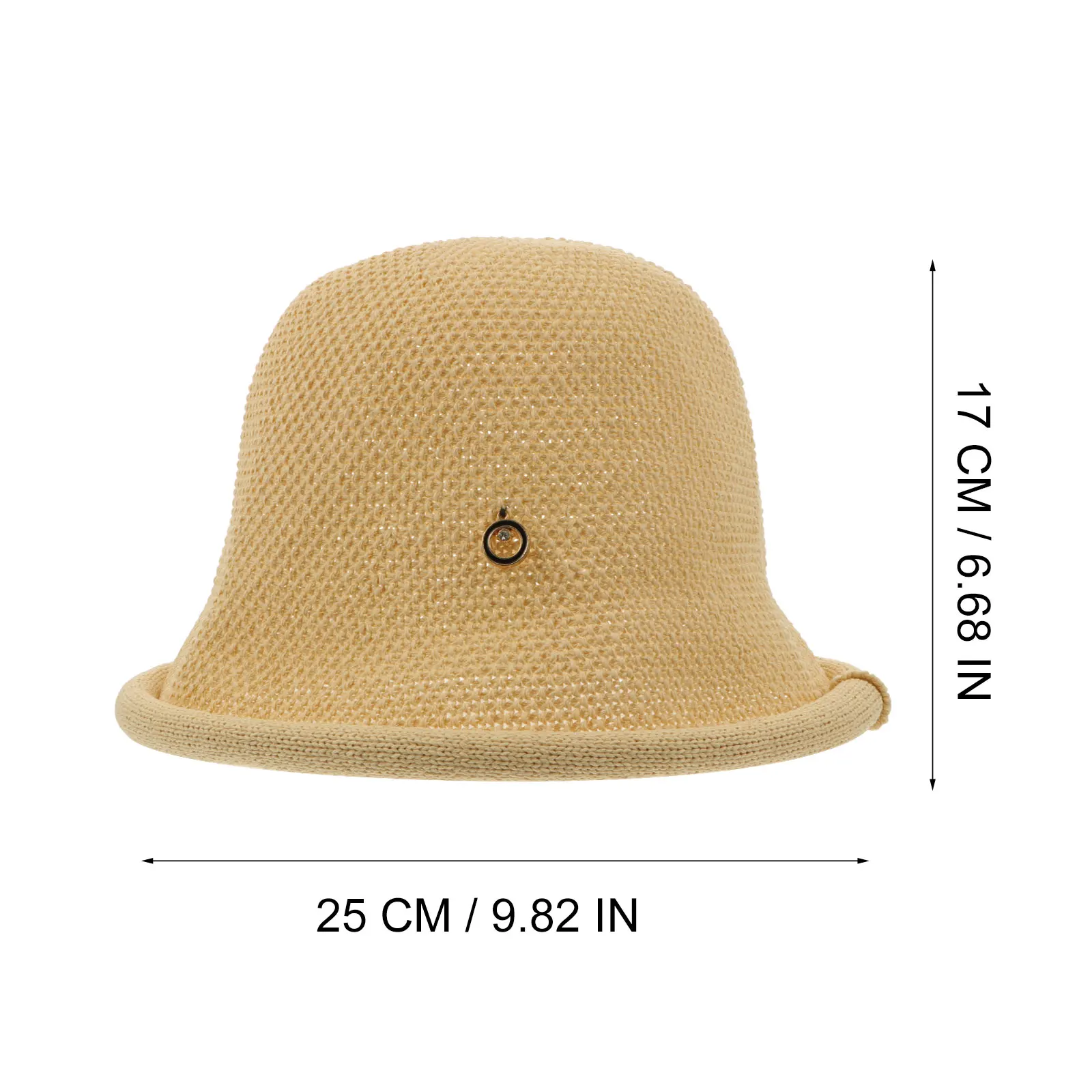 

Fashion Cotton Bucket Women Windproof Breathable Sun Hat Small Size Comfortable Outdoor Hiking Fishing Shade Cap Fisherman Style