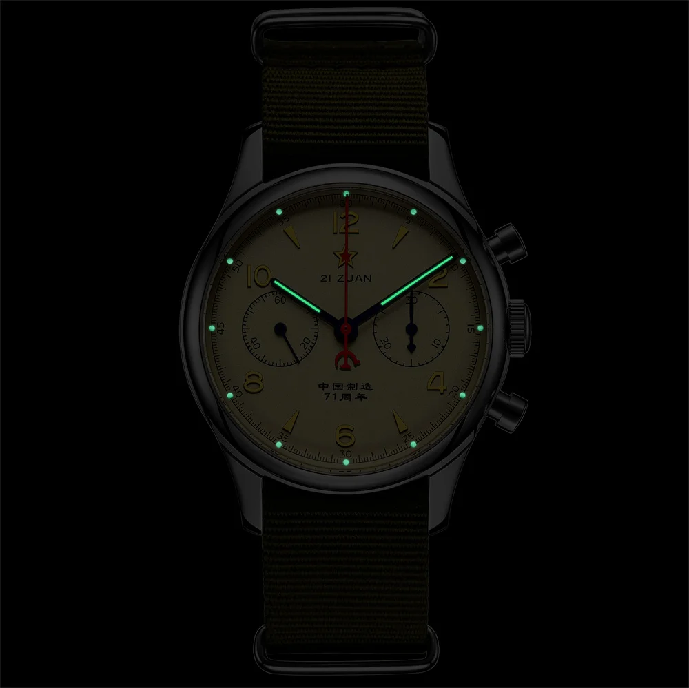 Seakoss 38 مللي متر 40 مللي متر للرجال 1963 كرونوغراف أكريليك الياقوت الزجاج مع النورس ST19 حركة لف اليد الذكور ساعات آلية