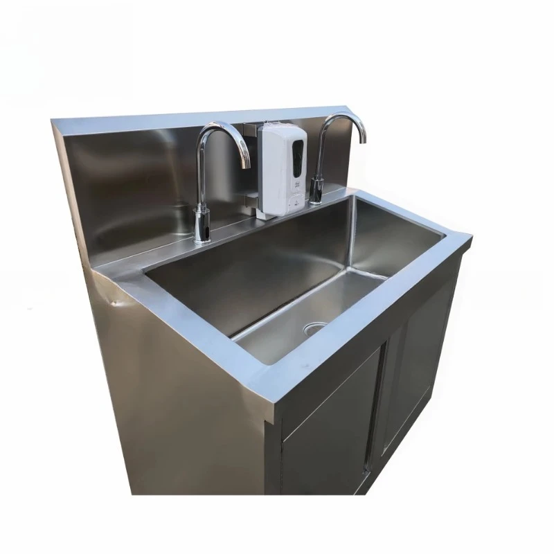 Laboratory Operating Room Wash Sink Automatic Induction Disinfection Stainless Steel Wash Basin
