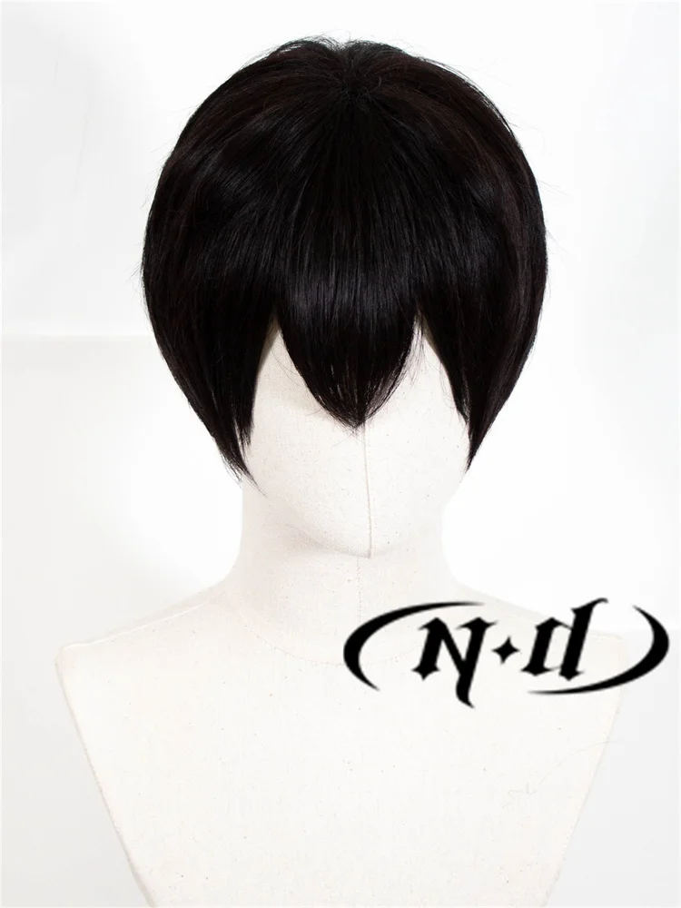 ND Tobio Kageyama Parrucche Cosplay Parrucchino Haikyu Anime Cosplay Parrucche per capelli per Comic Con Coser Costume Party Resistente al calore