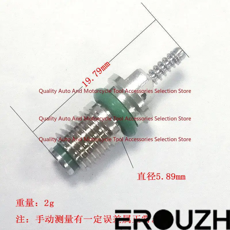 Automobile Air Conditioner High Pressure Air Core Key R134a Valve Core Hand Filling Nozzle Fast Discharge Valve