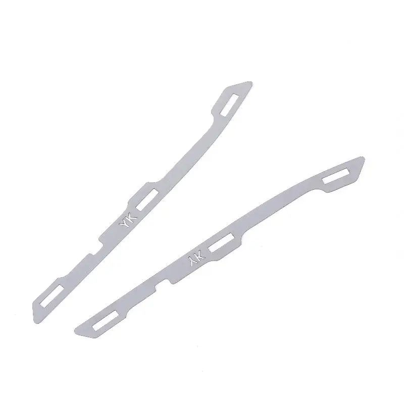 

New 2Pcs Broken Opening Bad Buckle Repairer Metal Bracket For Second-Generation Vios NCP93 Front Bumper Surrounded Buckle