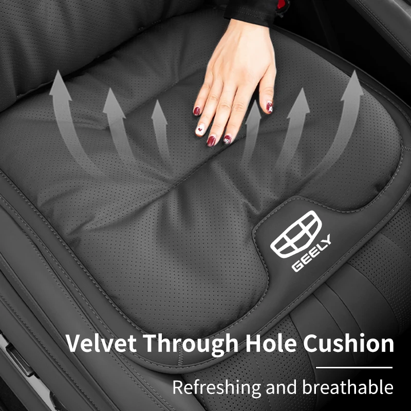 Car Seat Anti-slip Mats Velvet Memory Foam Rebound Cushion For Geely Atlas SUV Boyue Borui Coolray Emgrand NL3 EX7 X7 EC7 GX7 GT