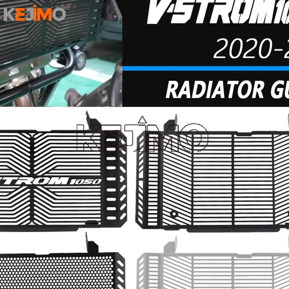 

For Suzuki V-STROM 1050 Radiator Guard DL 1050 VSTROM 1050 XT DL 1050 2020 2021 Motorcycle Radiator Grille Grill Cover Protector