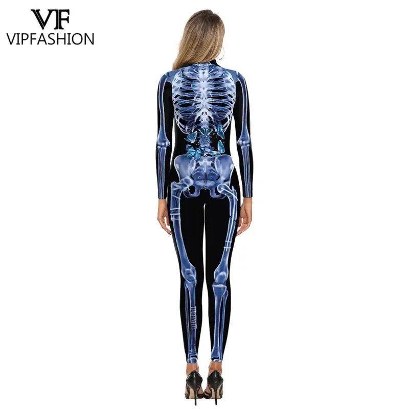 VIP FASHION-Combinaison Seton de Modules Bl192.pour Homme et Femme, Costume d'Halloween, Combinaison de Batterie Zentai de Carnaval, Tenue de ixEffrayante, Vêtements de Pourim