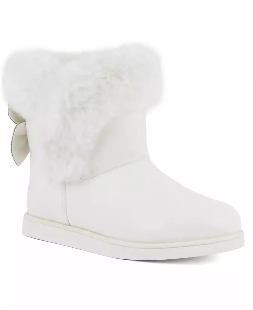 Juicy Couture| Women's Krazey Kute Embellished Cold Weather Cozy Pull-On Boots