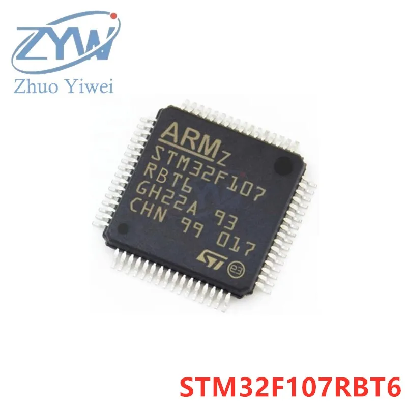 STM32F107RBT6 LQFP-64 STM32F107 STM32F107RBT ARM 72MHz 32-bit microcontroller CORTEX M3 patch New original