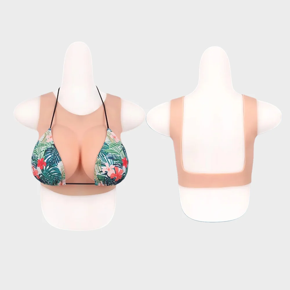 

Realistic Huge Cup Silicone Breast Forms Bodysuit Simulation Fake Boobs Tits For Crossdresser Cosplay Transvestism Shemale Sissy