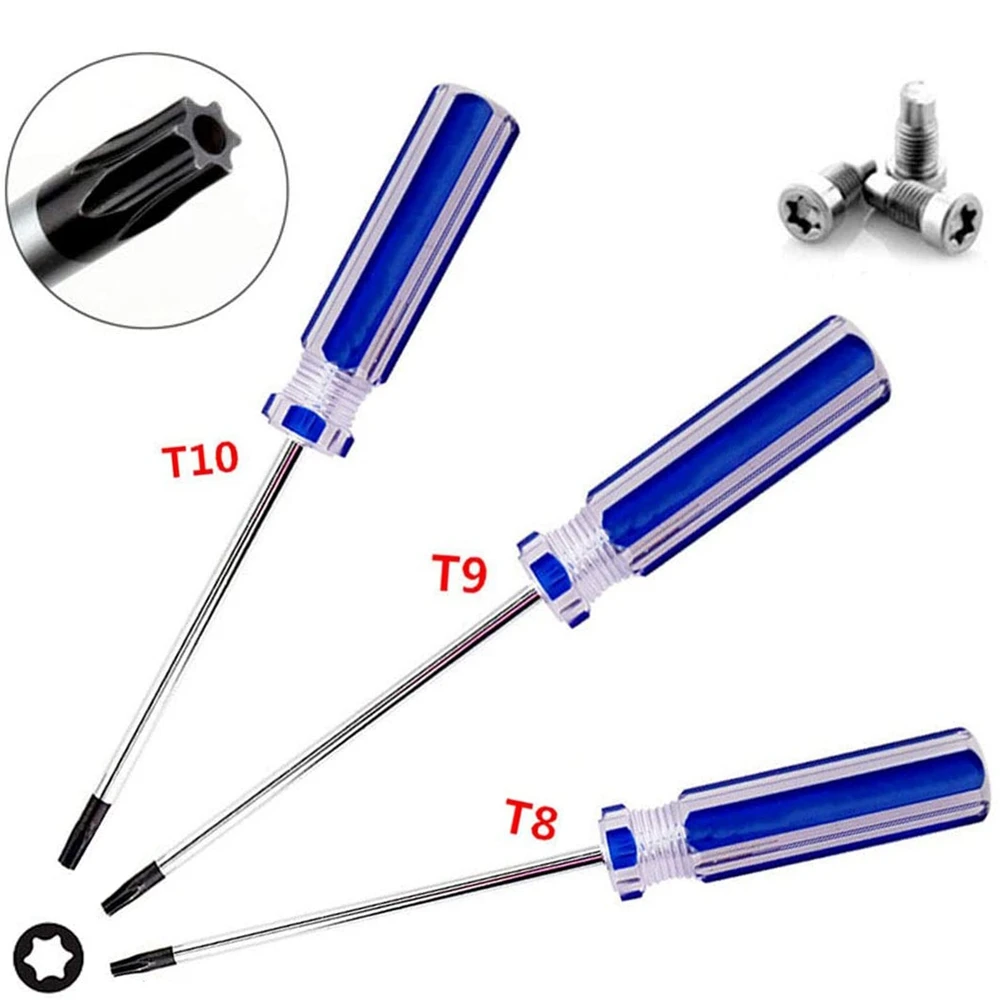 

DIY Precision T8 T9 T10 Torx Screwdriver for 360 PS3 PS4 Magnetic Screwdriver Repair Tool Driver Tool Screwdriver