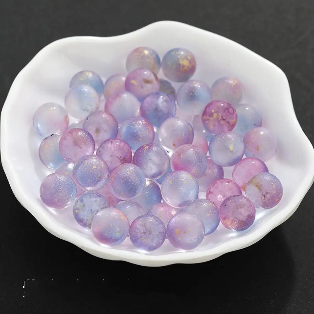 10 pz 12mm colorato sfera di vetro charms piccole biglie casa vaso acquario decorazione giocattoli materiali fatti a mano fai da te accessori gioielli