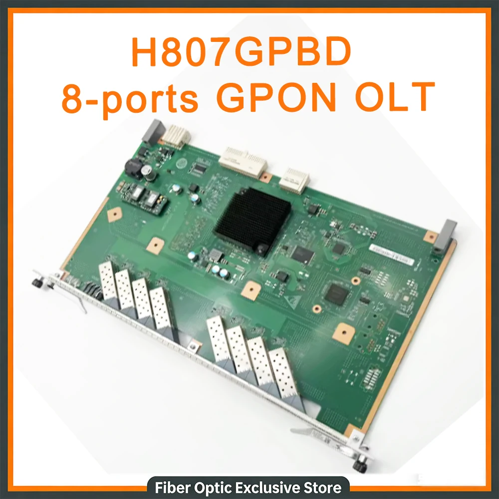 second-hand H807 GPBD 8-ports GPON OLT C+ interface board apply to MA5608T MA5683T MA5680T OLT