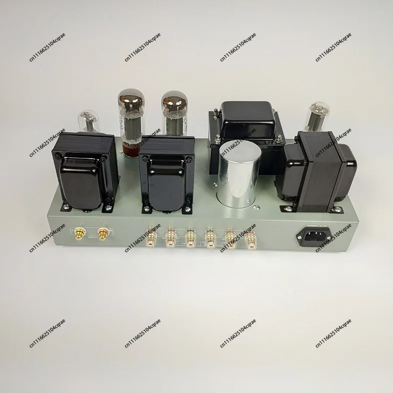The new 6N9P pushes EL34B single-ended class A tube power amplifier fever tube machine finished machine Output power: 8W×2