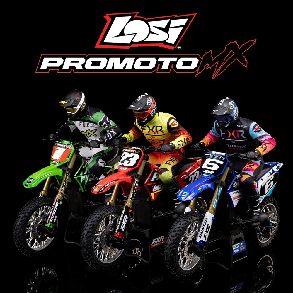 LOSI Promoto-MX 2S Brushless Motorcycle RTR 1/4 RC Simulated Electric Remote Control Cars Adults Children's Toys