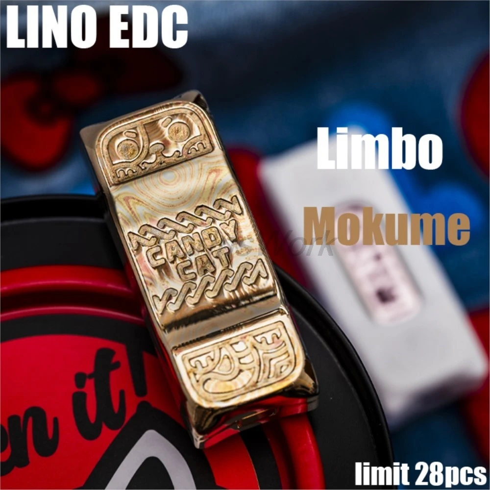 

Лино EDC Limbo VIP Mokume Push Slider фиджет крутые непоседы игрушки для снятия стресса мини-игрушки для подарка ограничение 28 шт.