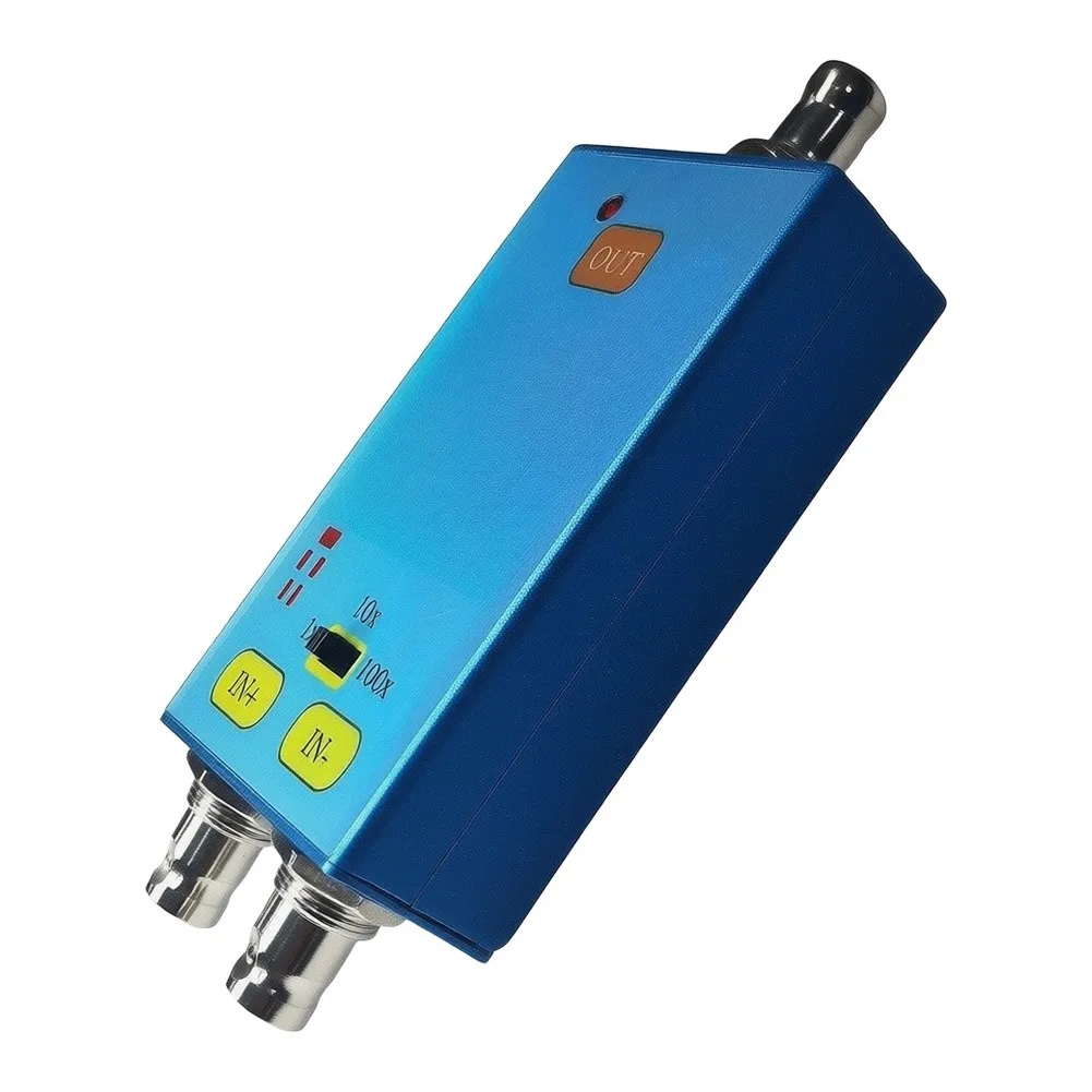 Differential Probe Compatible with For T100 For Oscilloscope 10MHz Adjustable Gain For USB-C Input Aluminum Alloy