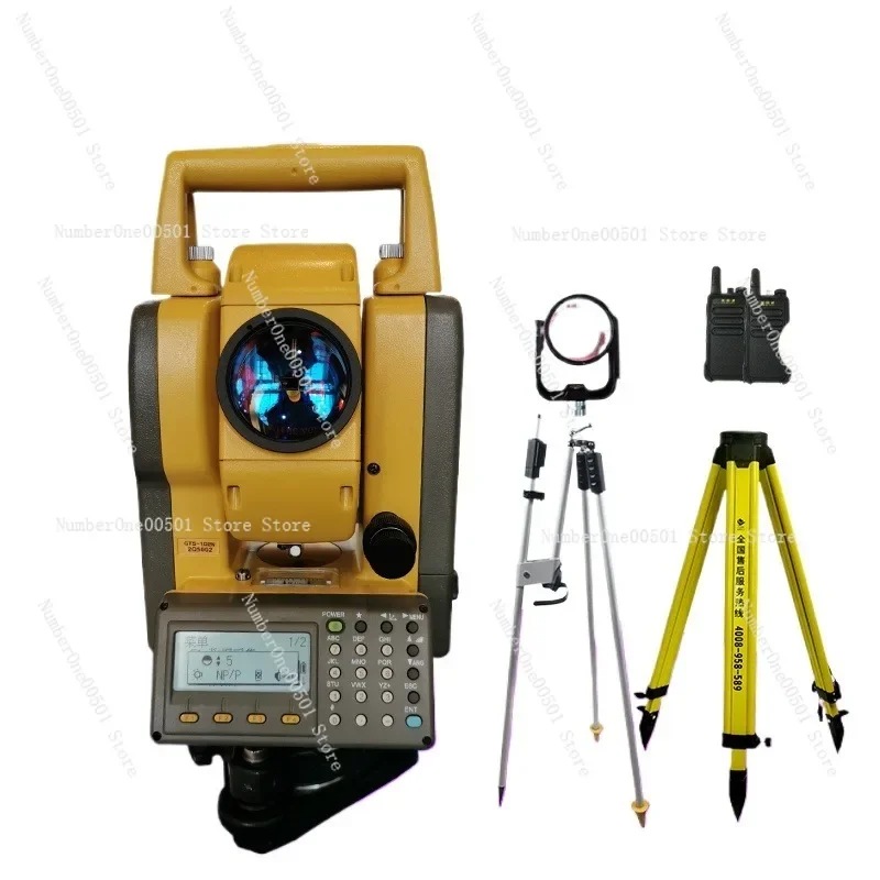 High Precision Total Station GTS102N GM52 GM101 GTS-2002 Surveying Tools Suitable for Construction Mapping Terrain Mapping Wait