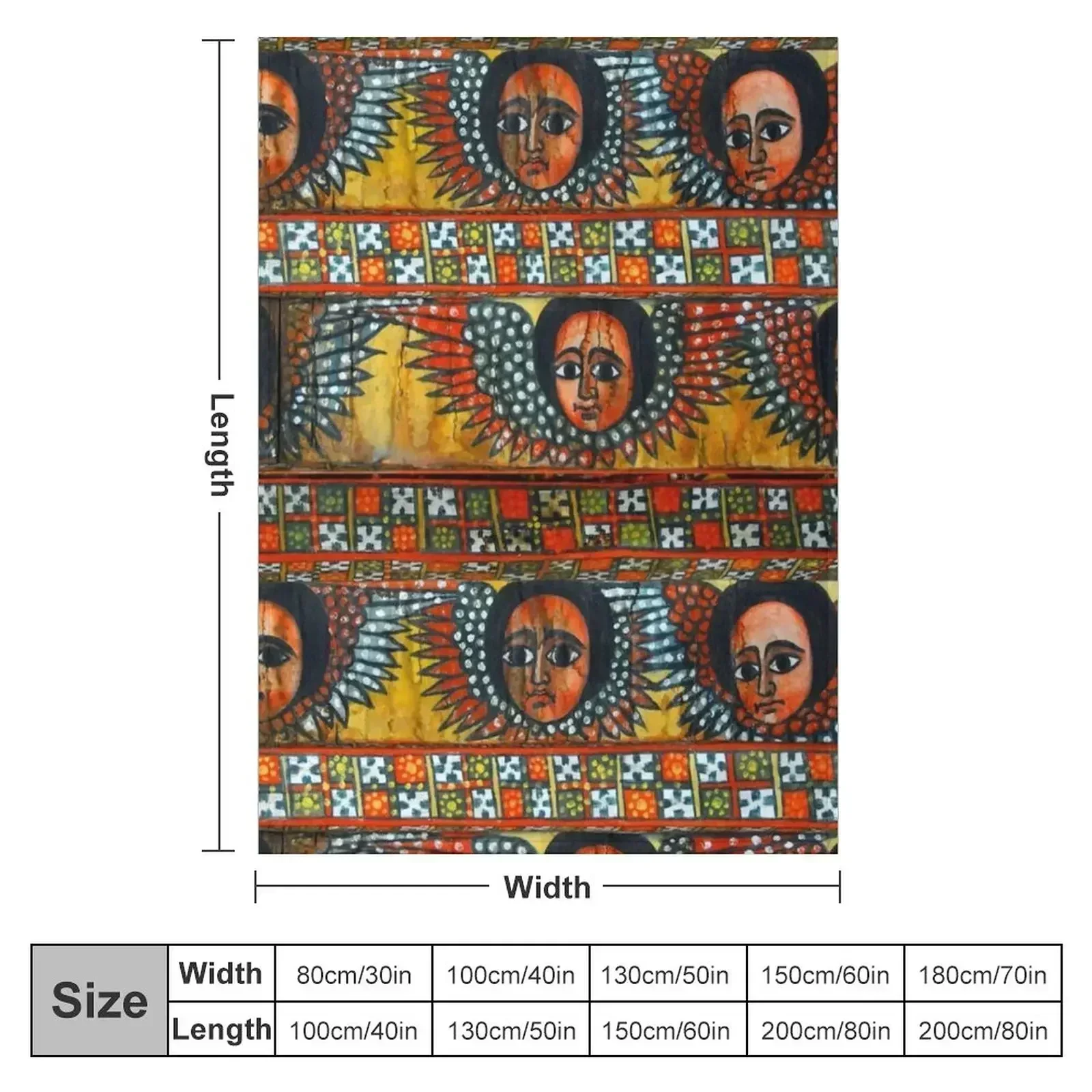 Ethiopian ??? Throw Blanket warm for winter For Decorative Sofa Kid'S Blankets