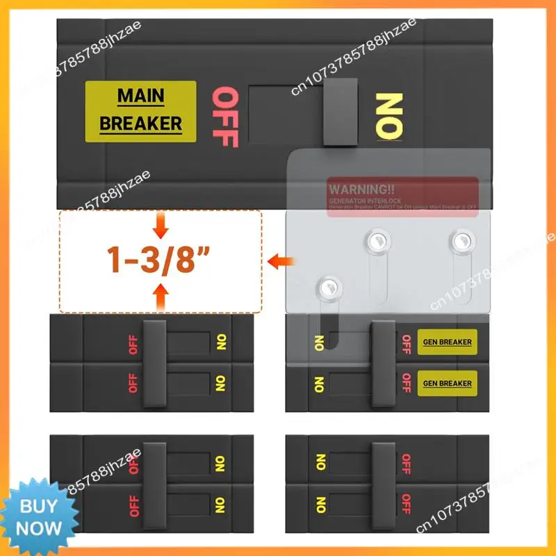 Interruptor do painel do disjuntor do hardware do link de controle do gerador do bloqueio do gerador A10R 150 ou 200A caixa do disjuntor