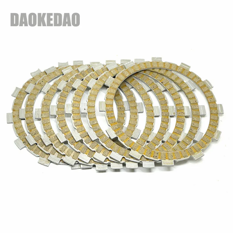 For BMW G650GS R13 2008-2016 G650X Xcountry K15 2008-2010 G650 GS Sertao 2010-2014 Fiber Clutch Friction Disc Plate Kit 7 PCs