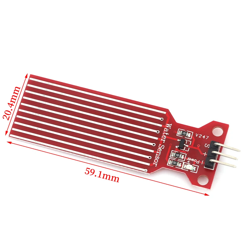 Javino 1/5/10Pcs Rain Water Level Sensor Module Detection Liquid Surface Depth Height For Arduino
