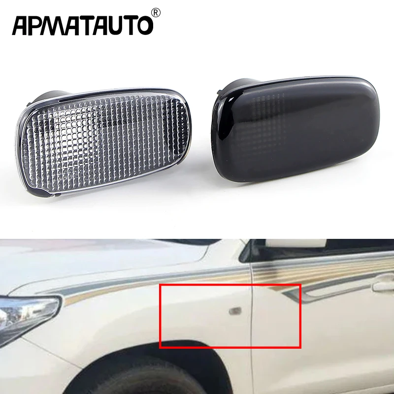 

2 шт. крышка корпуса бокового габаритного фонаря 8173043010 для Toyota Prius Kluger Wish Land Cruiser 200 Prado 120 RAV4 Altezza Lexus IS300