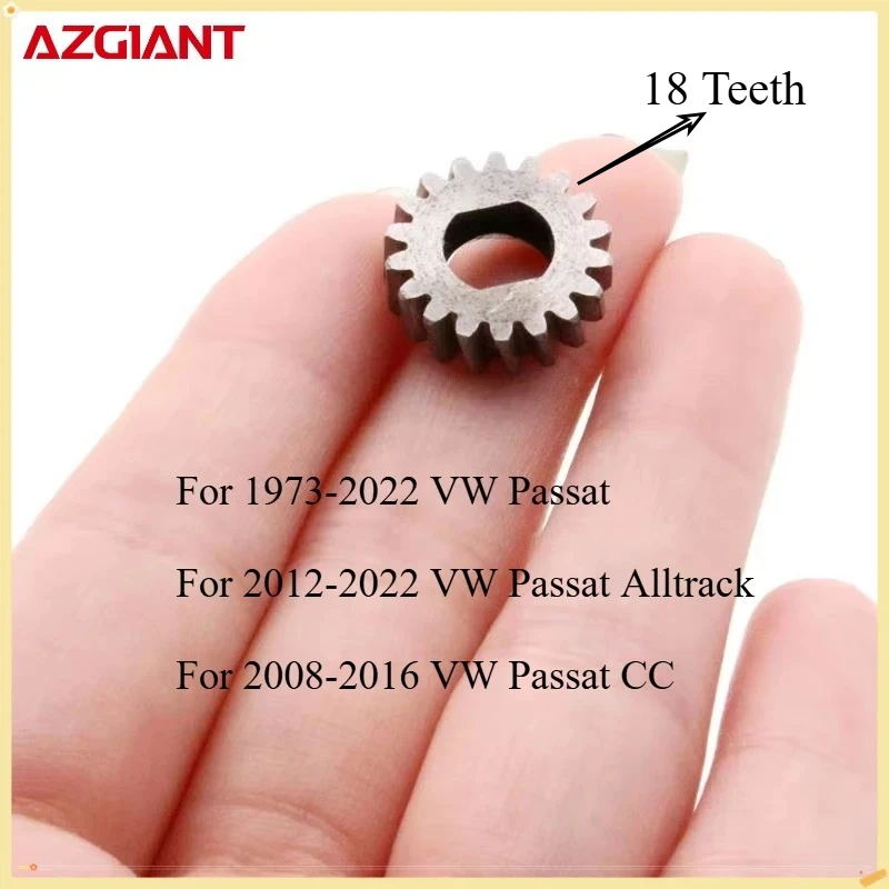 Para VW Passat/Passat Alltrack/Passat CC 18 dientes Motor de techo solar de coche engranaje de Motor engranajes de larga vida útil piezas de repuesto para automóvil