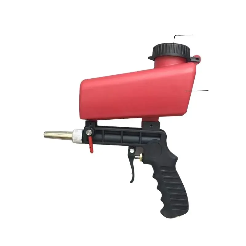 Portable Air Tools Gravity Feed Blast Gun Air Blast Sand Media Gun 7090