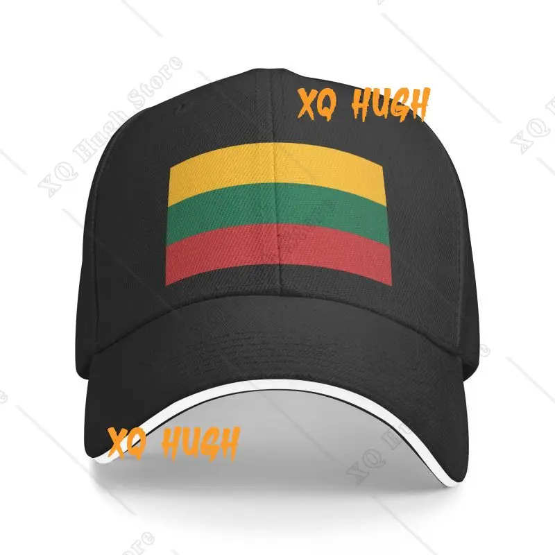 Custom Flag Of Lithuania Baseball Cap for Men Women Adjustable Dad Hat Sports