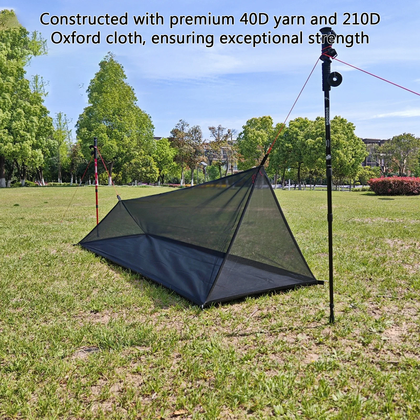 

Легкая палатка, дышащая палатка для приключений на открытом воздухе, 40D пряжа, палатка для кемпинга, легкая компактная портативная палатка, дышащая палатка