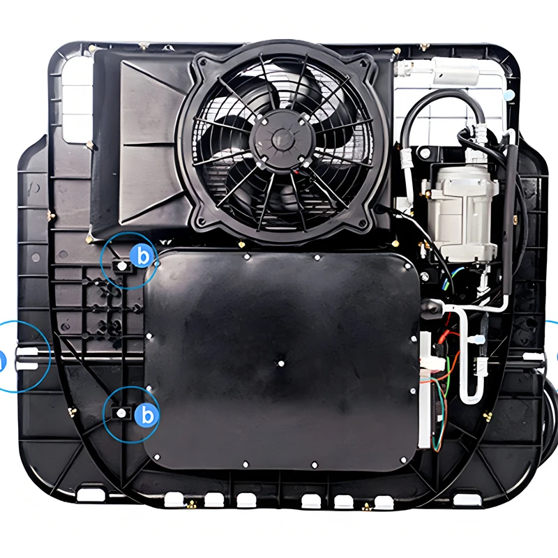 

Universal Ac Condicionado Truck air Conditioning 12v Sleeper Battery Power Cab Car Truck Caravan Roof Air Conditioner