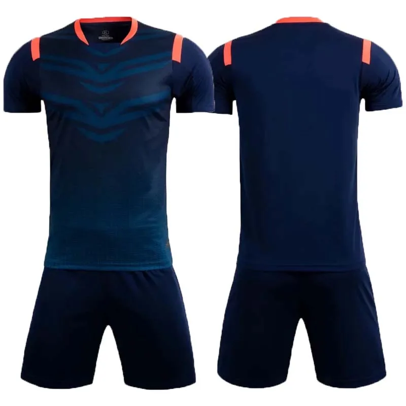 New Football Jerseys  Children Soccer Jerseys Set Mens Sportswear Blank Boys Running Training Suits Men Fubol Training Suit
