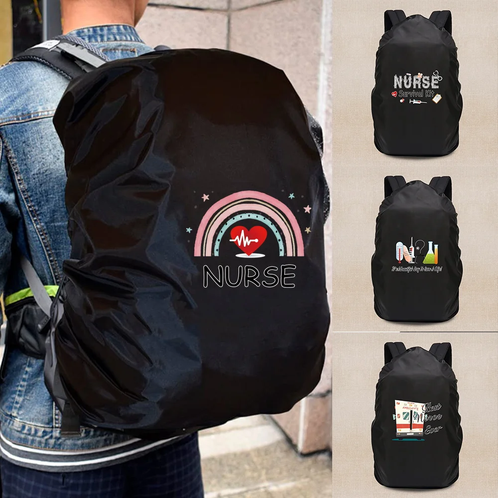 Travel Accessories Lightweight Practical Nylon Backpack Dust Cover Fit for 20L‑70L Backpack for Hiking
