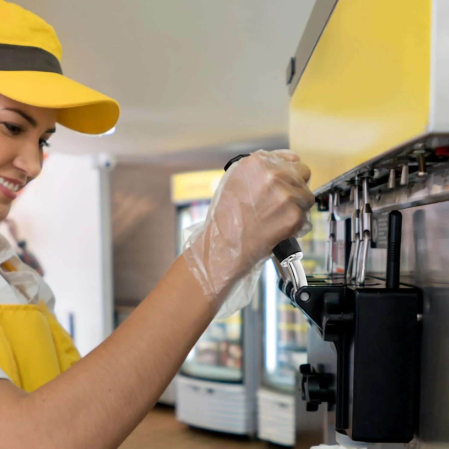 Ice Cream Machine Part, Stainless Steel Ice Cream Machine Lever Machine Handles Component Ice Cream Machine Supplies Accessories