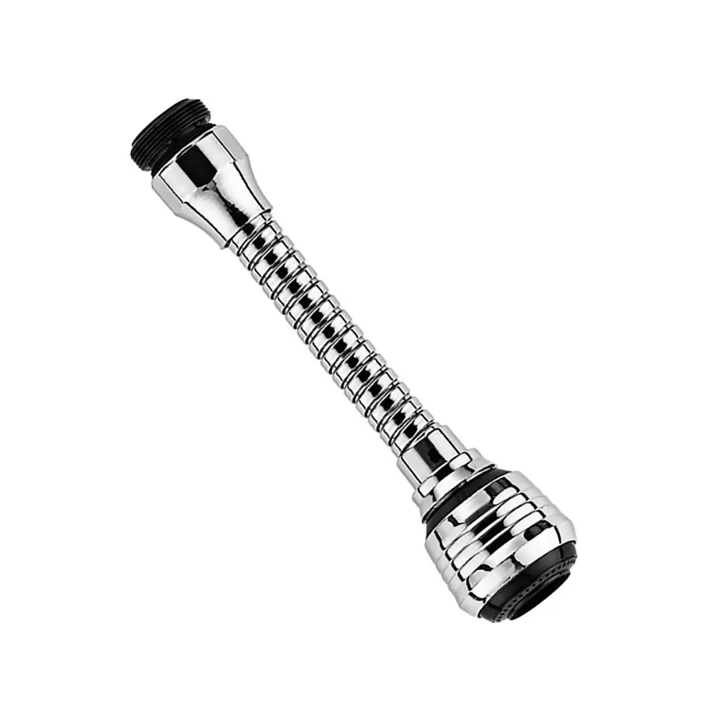 1Set Booster Nozzle Extender 360 Degree Faucet Anti Splash Head Water Saver Rotating Bubbler Dual Mode Universal Filter Nozzle