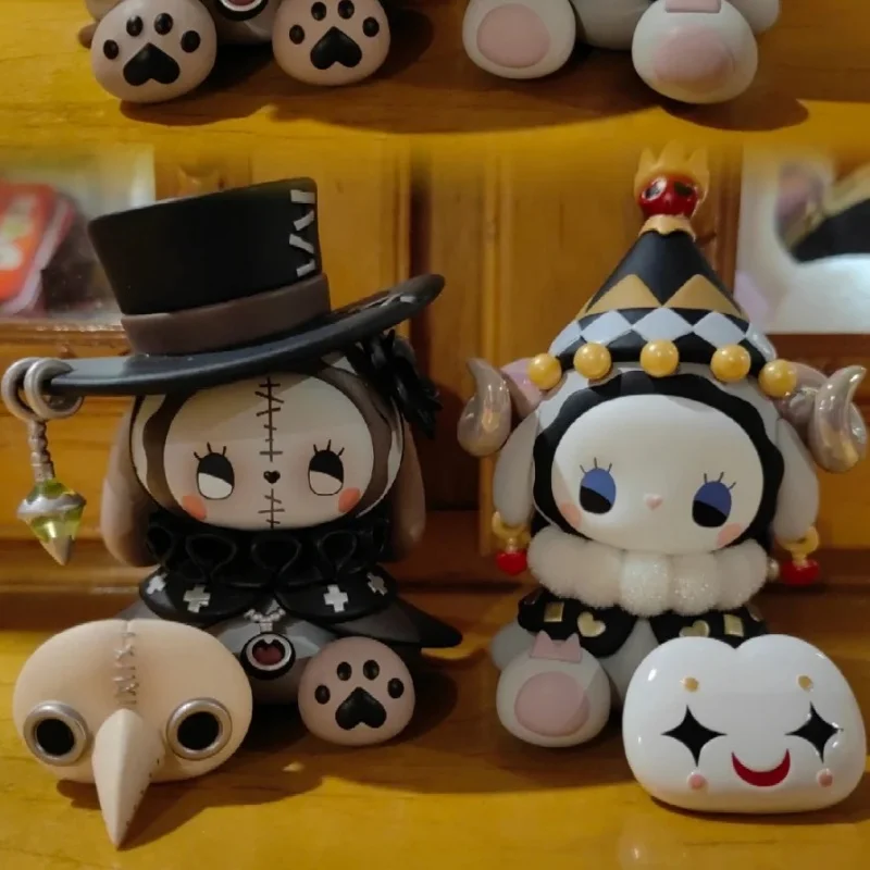 إيما سيكريت فورست فروستفيل فيلا سلسلة لطيف عمل شخصيات كرتونية Kawaii اللعب الشكل الدمى دمى هدايا عيد الميلاد هدية عيد الميلاد